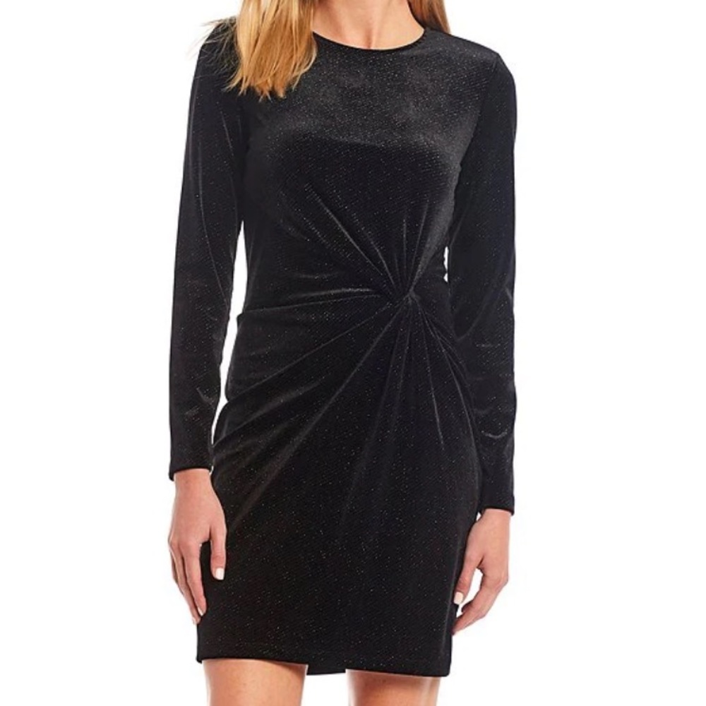 Gibson & Latimer velvet glitter dress
